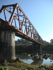 肥薩線の鉄橋